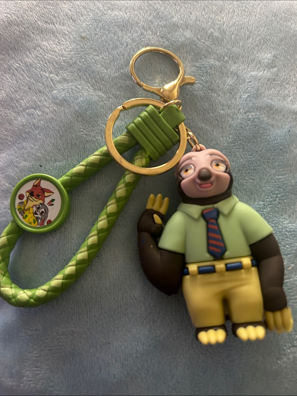 Flash the Sloth Keychain